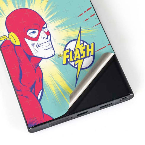 DC Comics The Flash Classic Art Smile Blast Galaxy S25 Ultra Skin